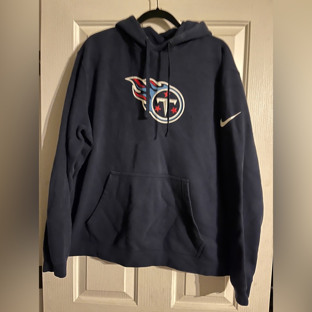 Nike Navy Tennessee Titans Pullover Hoodie
